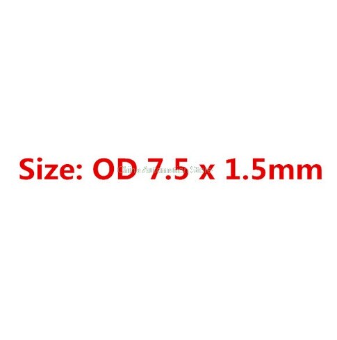 Joints d'étanchéité en caoutchouc noir | De Type "O" 100/4.5. 5/5/5.5/7/8/6/6*9/10 MM 1.5 pièces: 1a5mm X 7a5