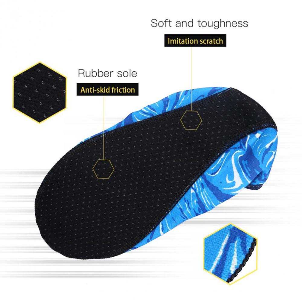 Calze da acqua scarpe da spiaggia da spiaggia scarpe da yoga a piedi nudi scarpe da nuoto da Surf ad asciugatura rapida uomo donna calza a piedi nudi in pelle d&#39;acqua