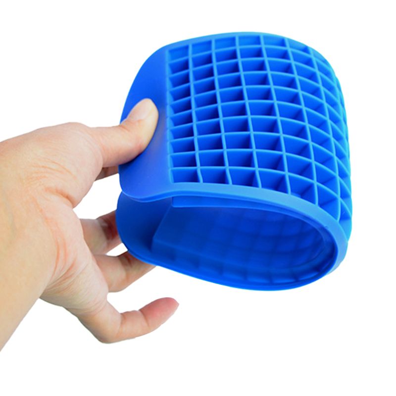 DIY Portable Ice Tray Fruit Ice storage Cubes Maker Small Ice Cube Mold Square Shape Kitchen Accessories