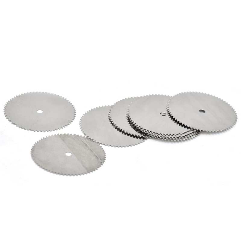 Circular Saw Blade Silver Disc Drill Blades with Connecting Rod for Wood for Grinding