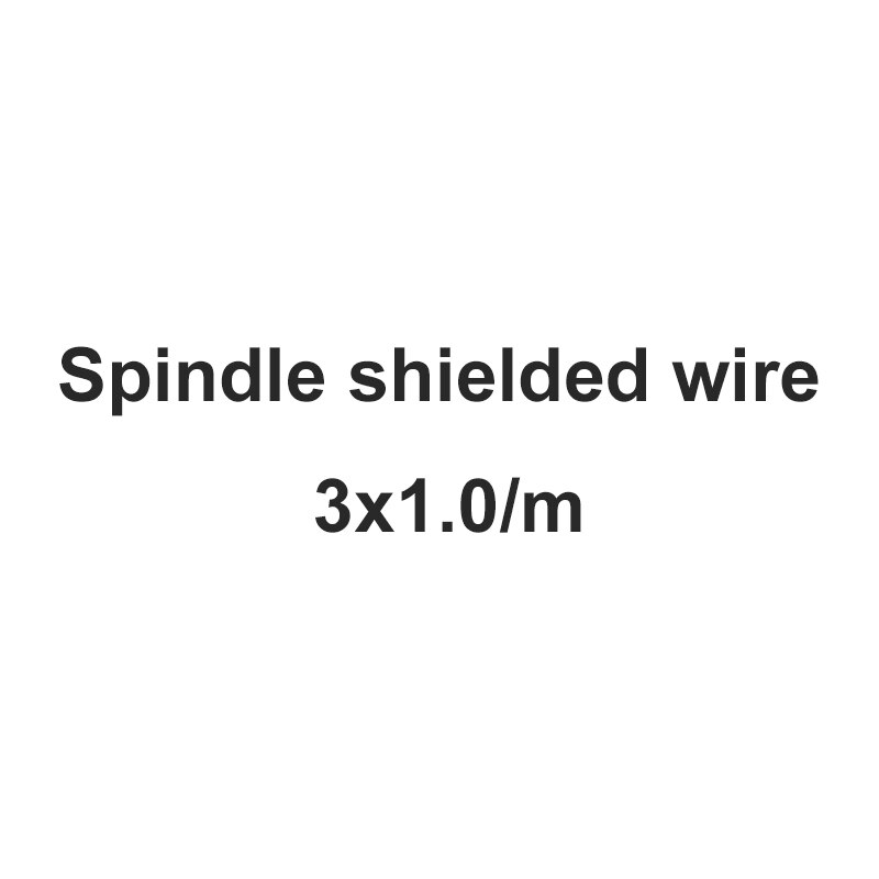 Spindle Motor Stepper Motor Shielded Wire Engraving Machine Cable Cnc Router Accessories: Spindle 3x1.0