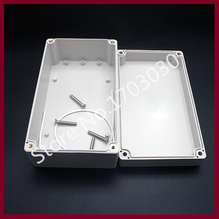 Rectangular Dustproof Waterproof IP65 Plastic DIY Junction Box Electrical Project Box Outdoor Junction Box Housing