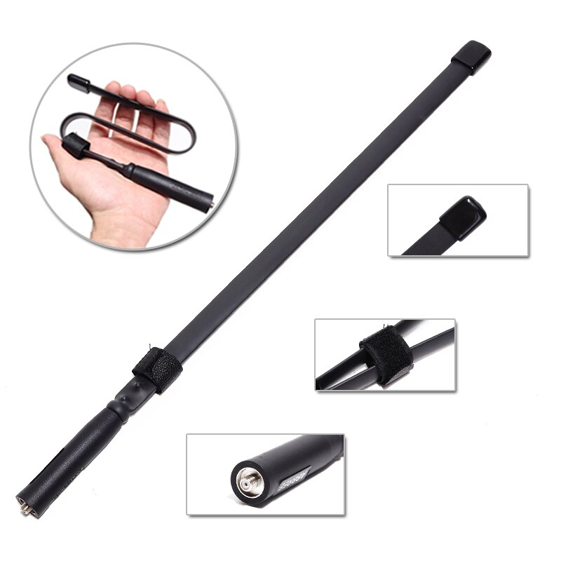 Plan förstärkning hopfällbar antenn 48cm sma-f