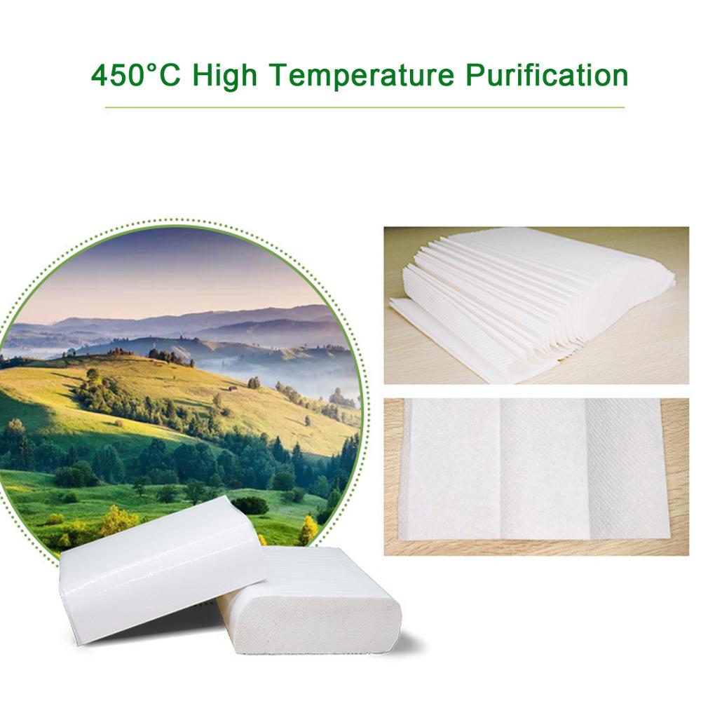 600pcs Disposable Guest Towels White Paper Dinner Napkins Hand Tissues for Bathroom Kitchen Hotel Home Party Supplies