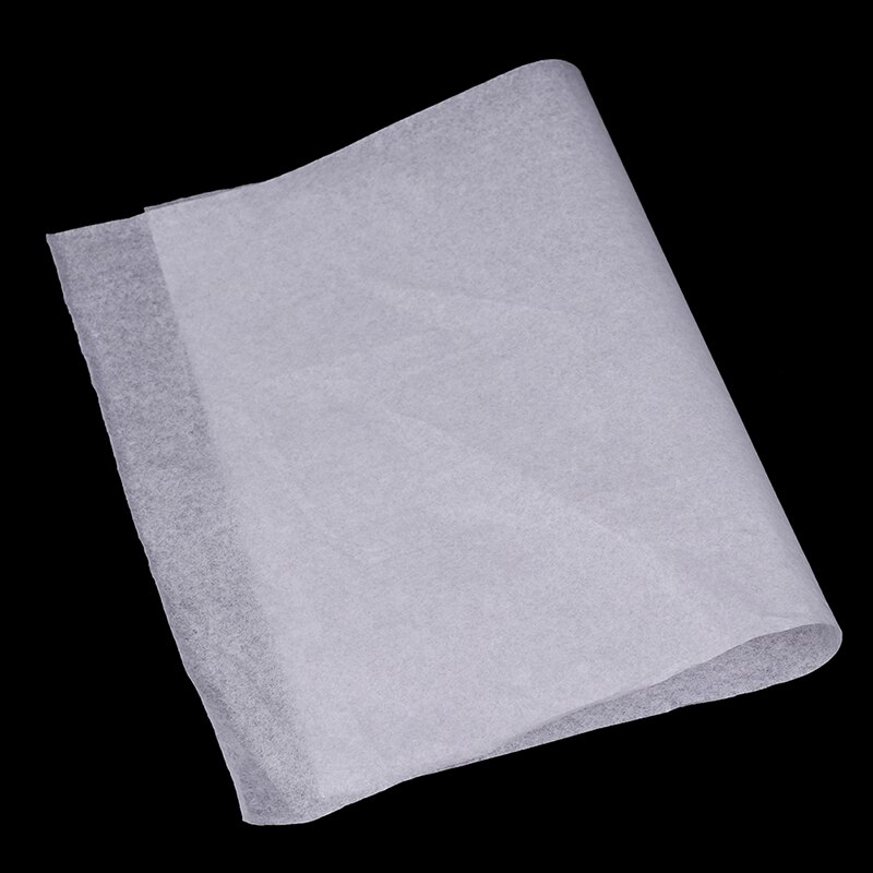 100 pièces papier calque translucide motifs calligraphie (7.1x10.2 po)