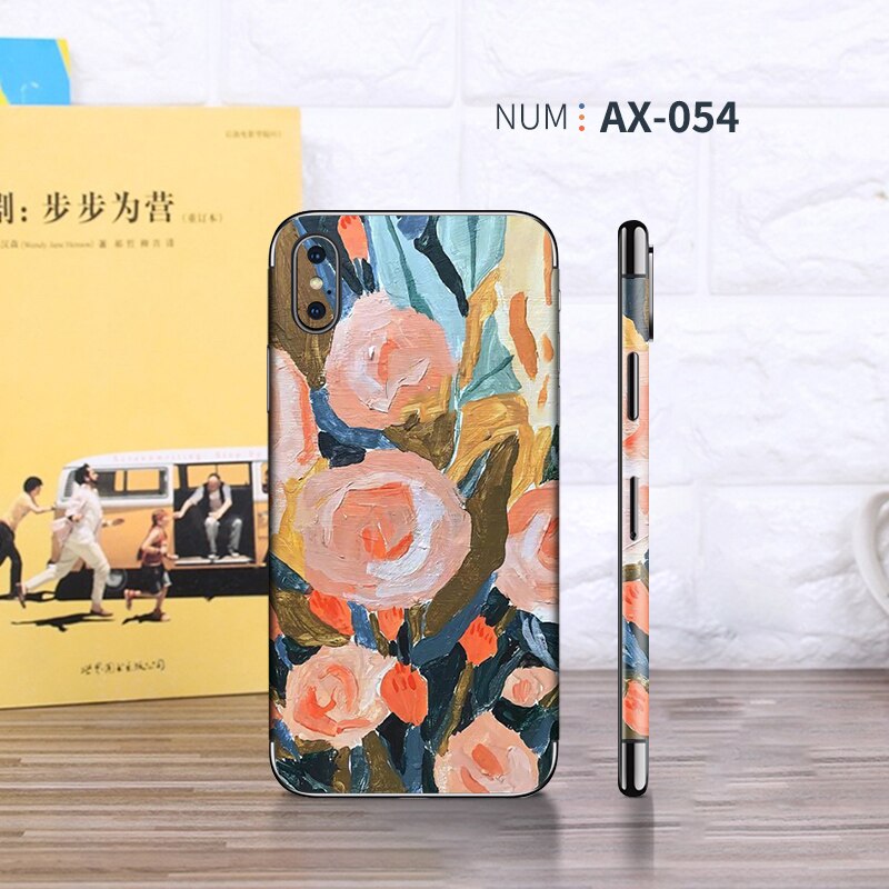 Colorful Diverse Pattern Matte Skins Film Wrap Skin Phone Back Sticker For iPhone X /iPhone XR /iPhone XS /iPhone XS MAX Sticker
