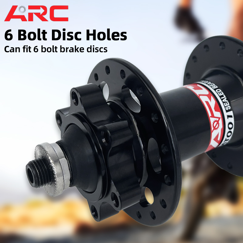 ARC Mt001 Bicycle Hub Mtb Noisy Cube for Shimano 8-12 Speed Bmx Rear Hub Sealed Bearing Hub QR 36 Hole Stainless Steel Freehub
