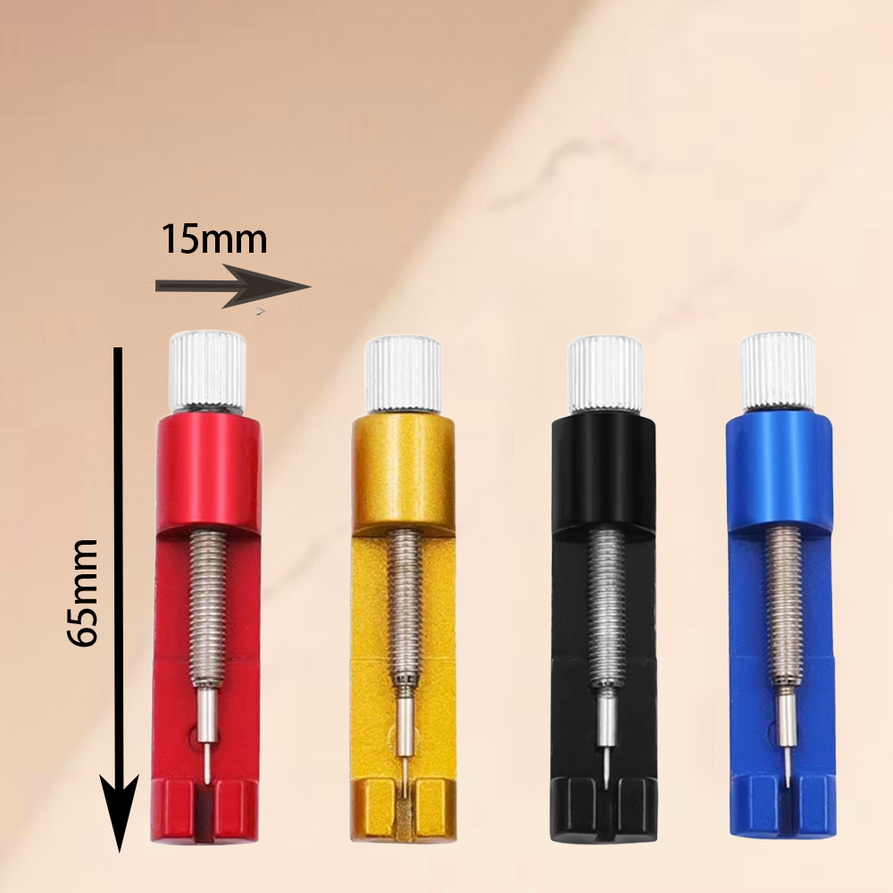 Reparationsverktyg för metallur, justeringsverktyg för klockarmband med klockstift, verktyg för armbandslänkstift, lösningsmedel lätt att ta bort, justering