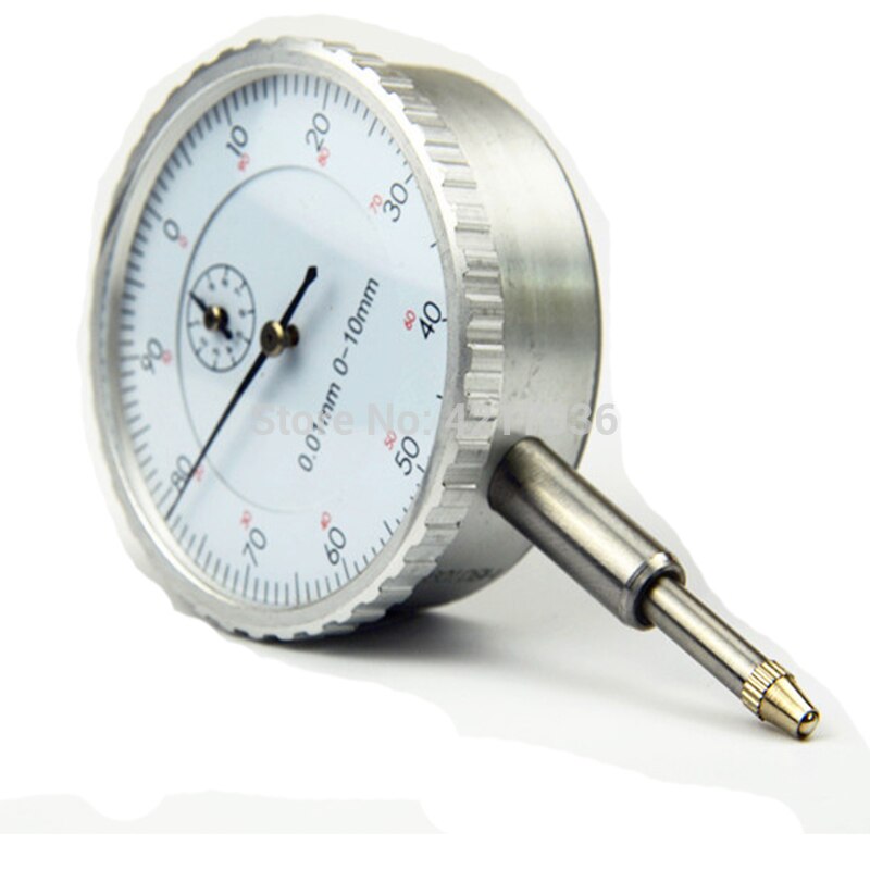 Precision Dial Indicator Gauge 0-10mm Meter Precise 0.01mm Resolution Indicator Gauge Mesure Instrument Tool Dial Gauge