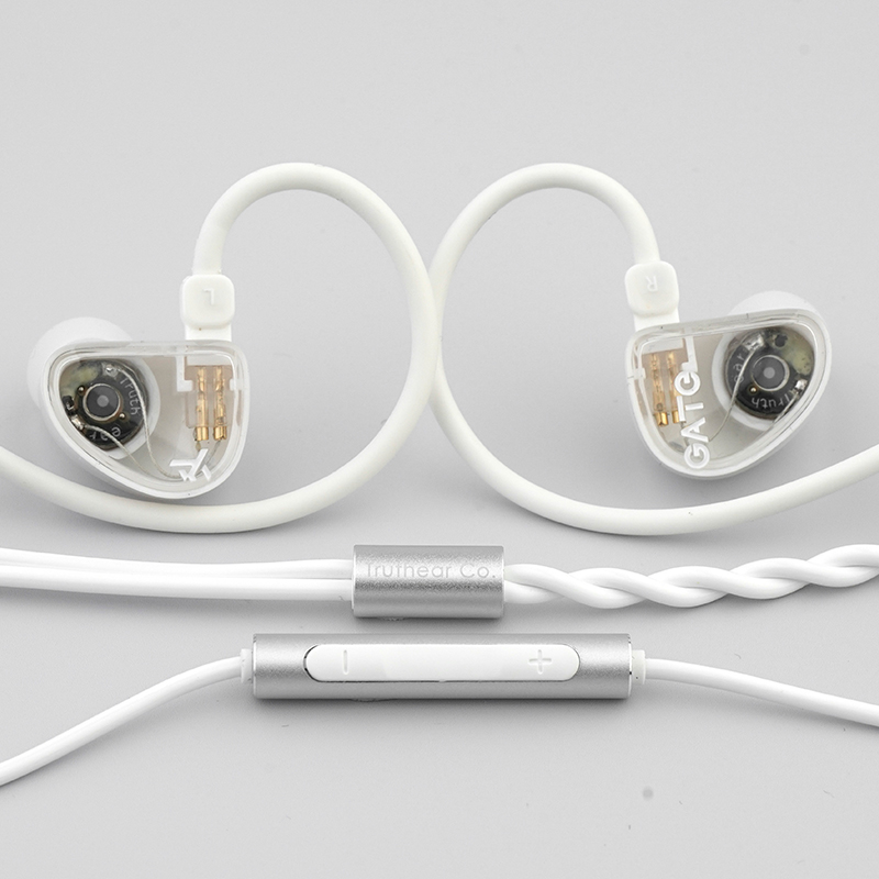 TRUTHEAR GATE Auriculares intrauditivos dinámicos con cable de 0,78 y 2 pines para juegos: Verde