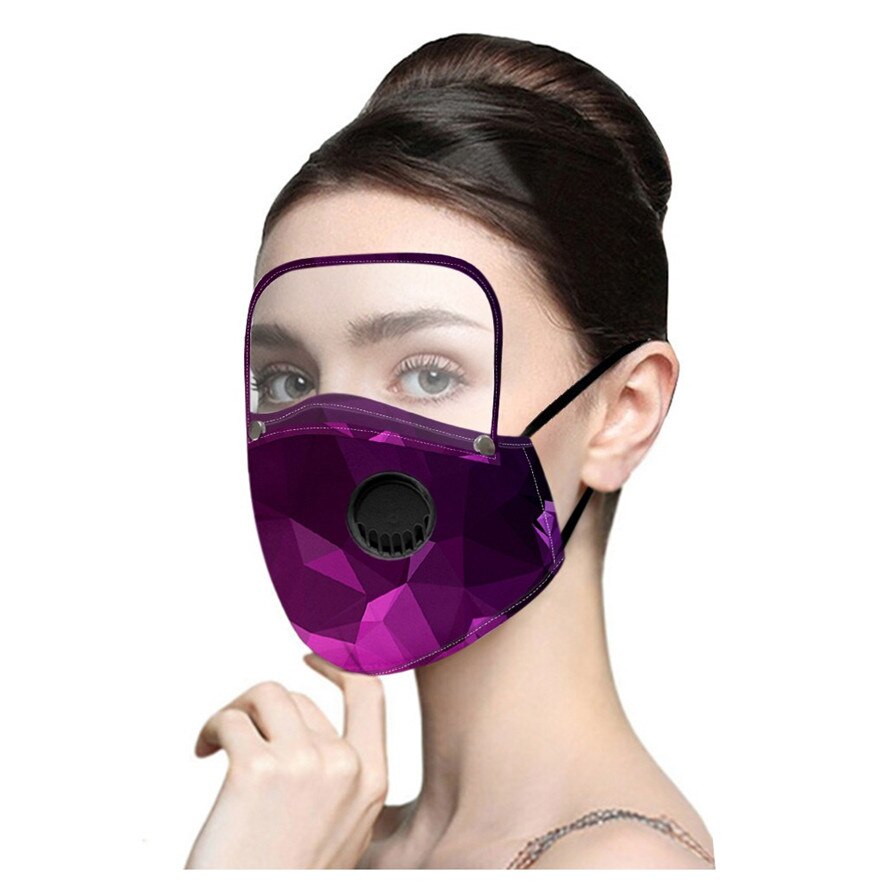 Adult Proof Haze Dust Detachable Eye Protection Replaceable Filter Reusable Safety Faces Shields protector facial transparente: C