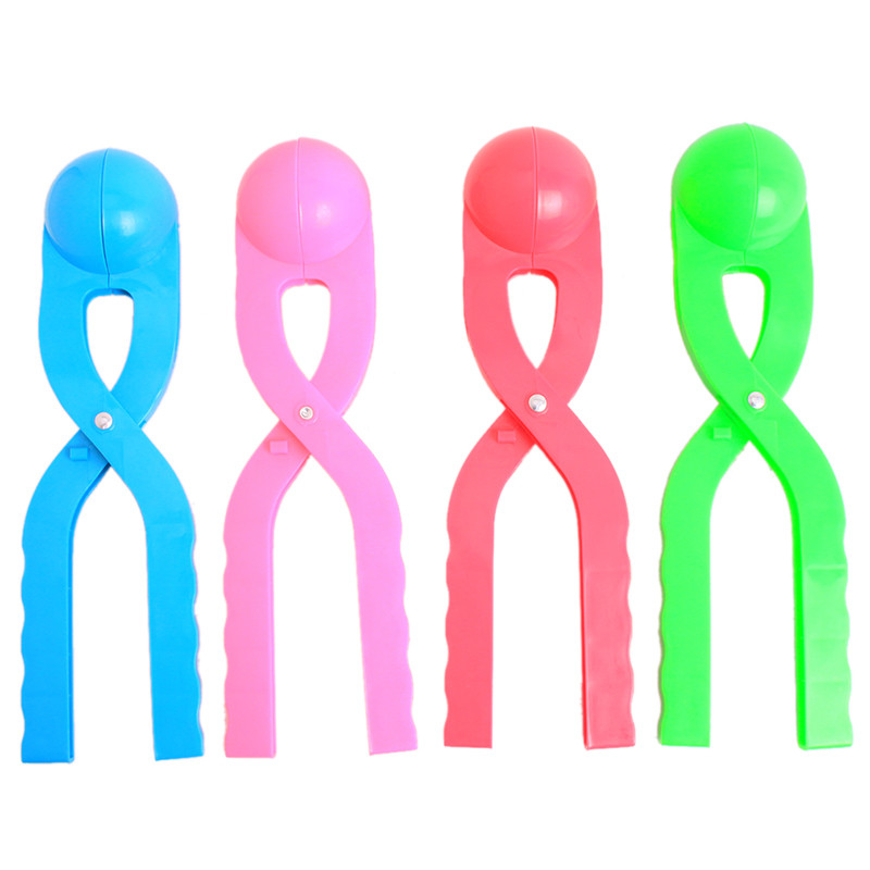Winter Sneeuwbal Clip Sneeuw Bal Maker Zand Mold Tool Kids Speelgoed Sneeuw Scoop Maker Clip Outdoor Sport Kind Sport Speelgoed