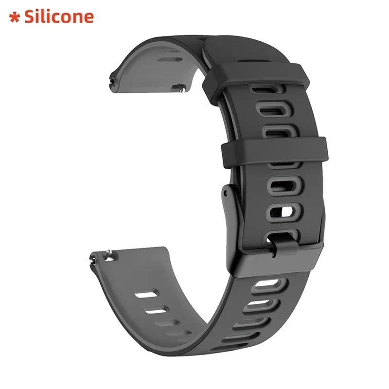 Pulseira de couro de 22mm para xiaomi watch 2 pro mi watch s4 s1/cor pulseira de substituição para amazfit balance gtr gts pulseira: Antigo Preto