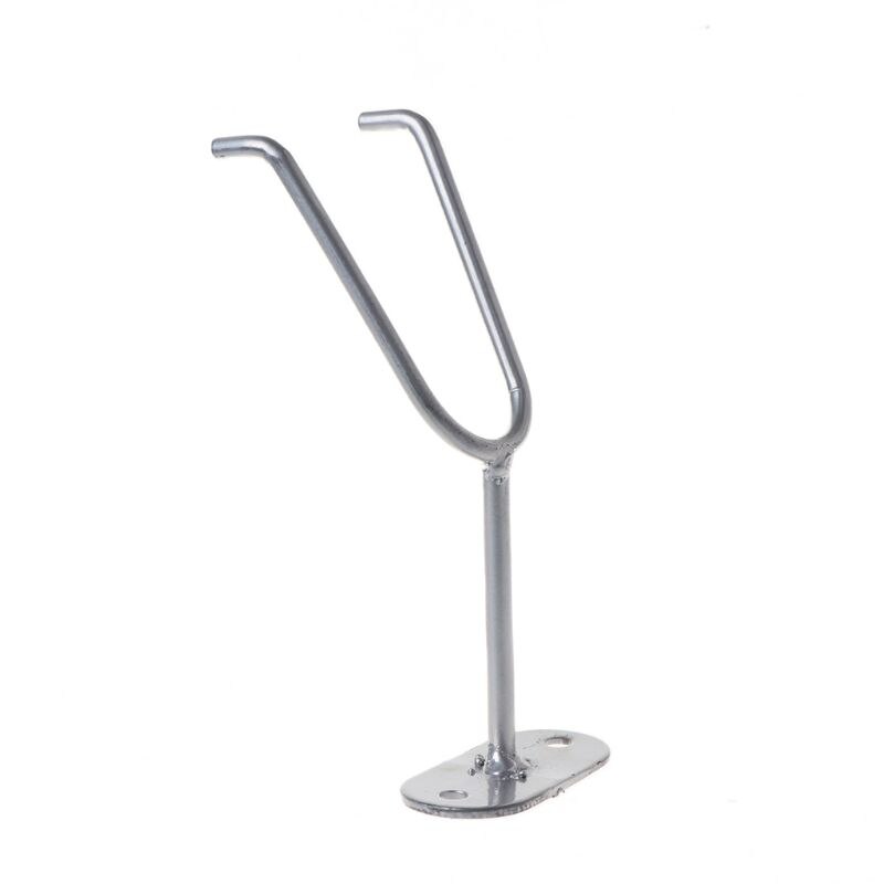 Gravity Feed Paint Spray Holder Stand Sprayer Fixed Bracket Wall Bench Mount fit for standard Pot Hook Booth Cup E7CB