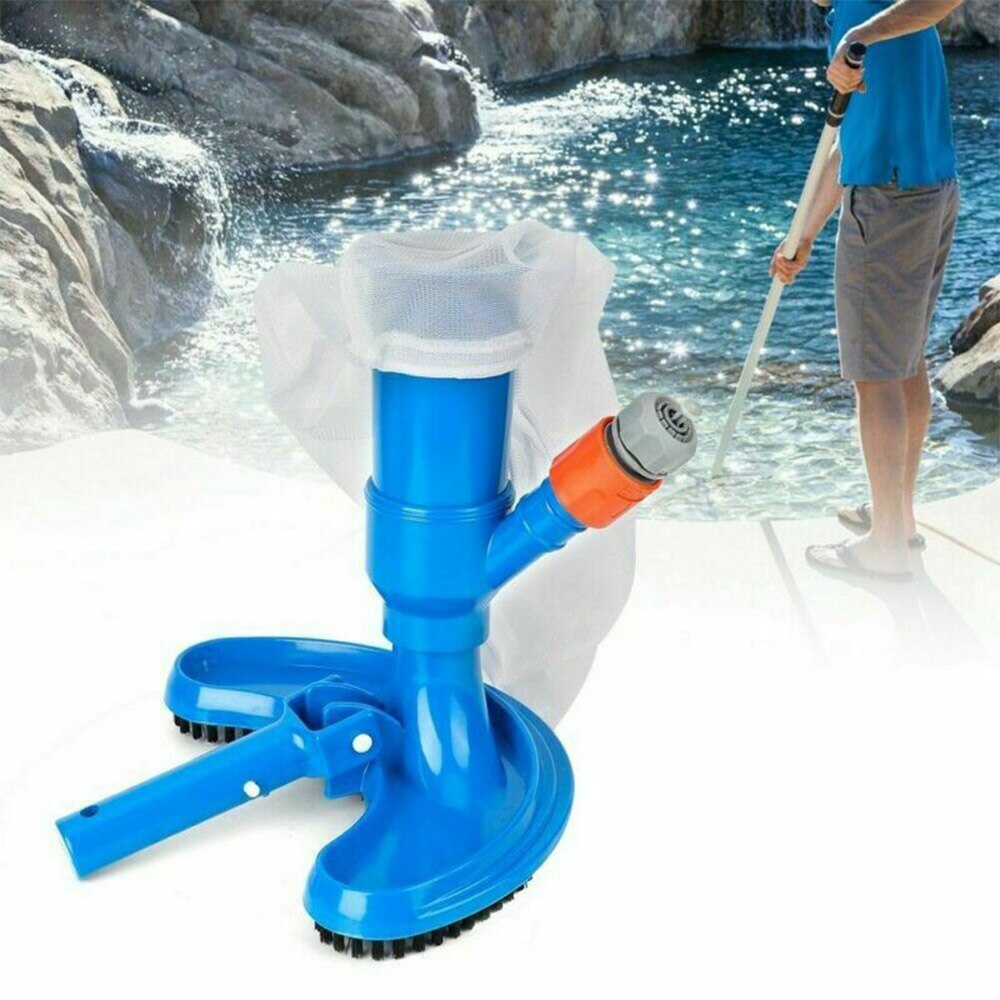Swimming Pool Vacuum Cleaner Cleaning Set Tool Suction Head Pond Fountain Vacuum Cleaner Brush Tub Spring Vacuum Cleaner Q30