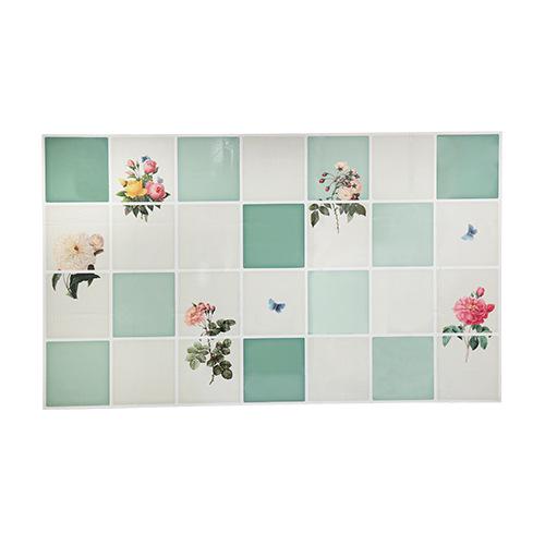 Kitchen Self-adhesive Anti-oil Stickers Large Kitchen Cupboard Sticker Waterproof Oil Proof Wall Tile Sticker Home Decoration