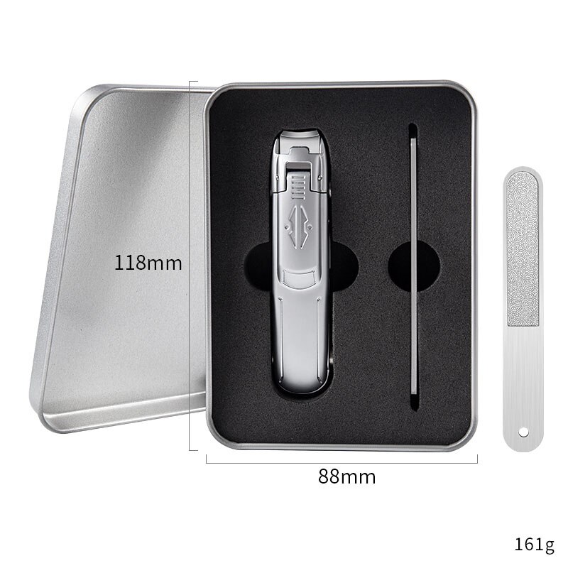 Wide Jaw Nail Clippers Stainless Steel Manicure Cutter Thick Hard Toenail Fingernail Scissors Trimmer Tools: set D