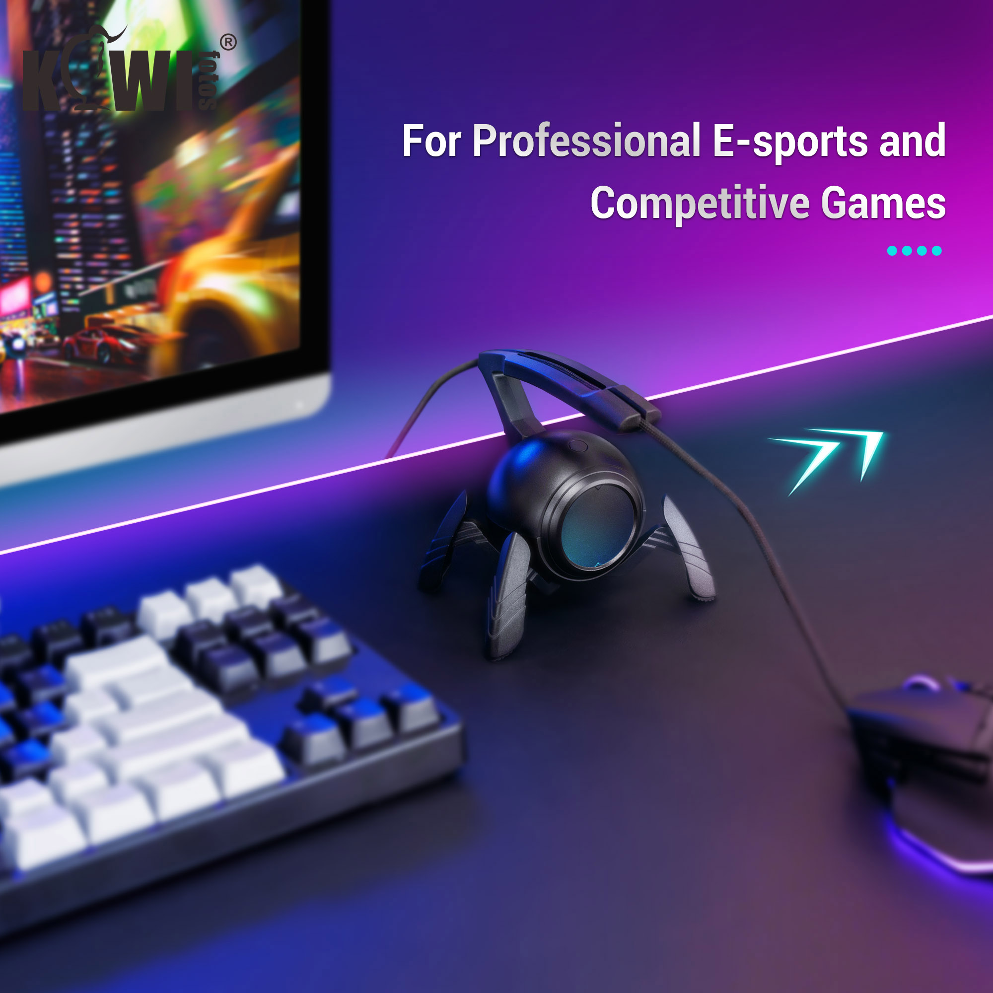 Mysz uchwyt na kabel gamingowa lina robić skoków bungee klips organizator robić przewodów elastyczny dla myszy Esports hazard mysz oplot na kable antypoślizgowe nóżki