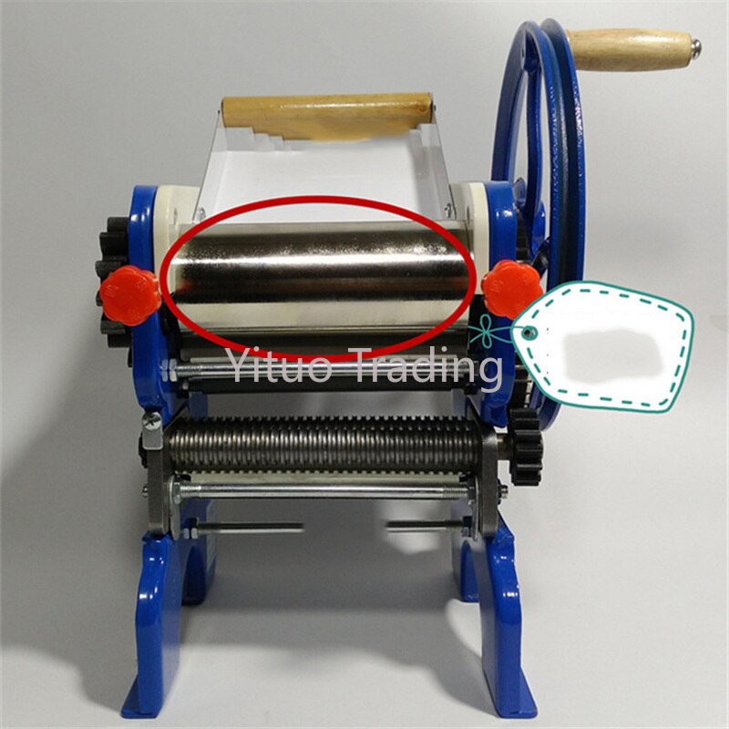 150 – 4 pétrissage manuel Double face Machine en acier inoxydable, Machine à presser manuelle domestique petite Machine à pâtes multifonction