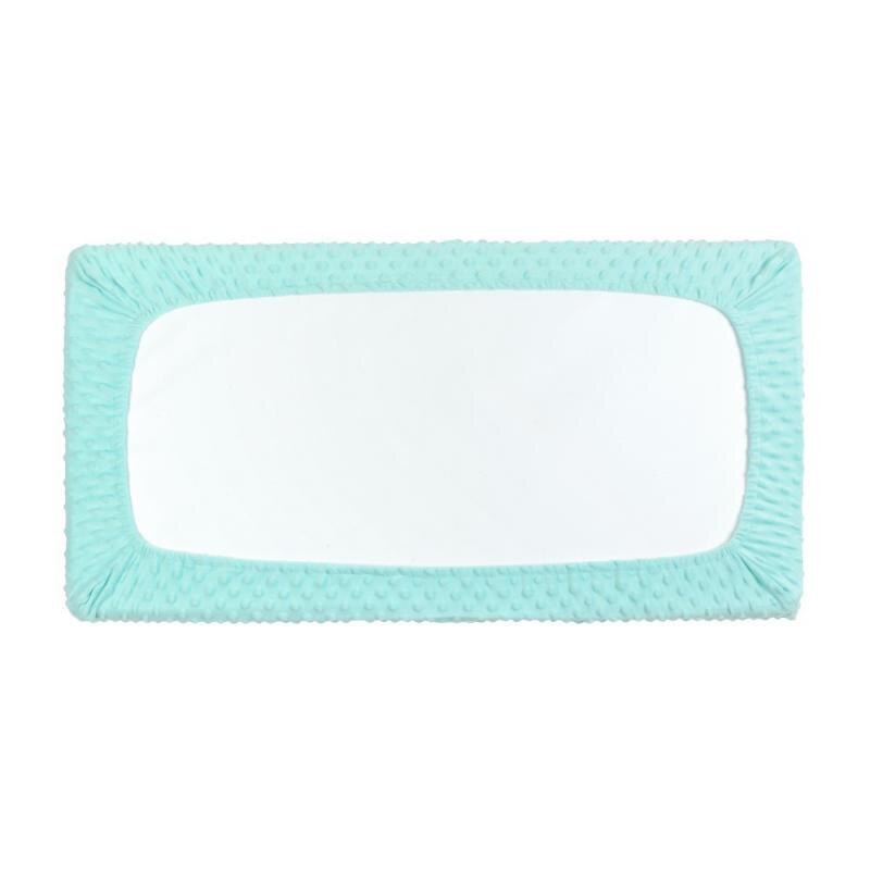 1pcs Baby Changing Station Cover Touching Massage Table Changing Cover Super Soft Bubble Removable Cover Easy Cleaning