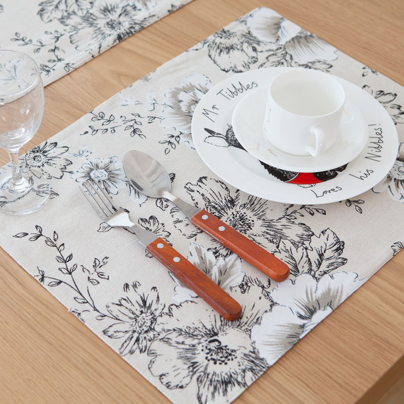 SICOHOME Placemats Set of Grey 4 Vinyl Discount is also underway