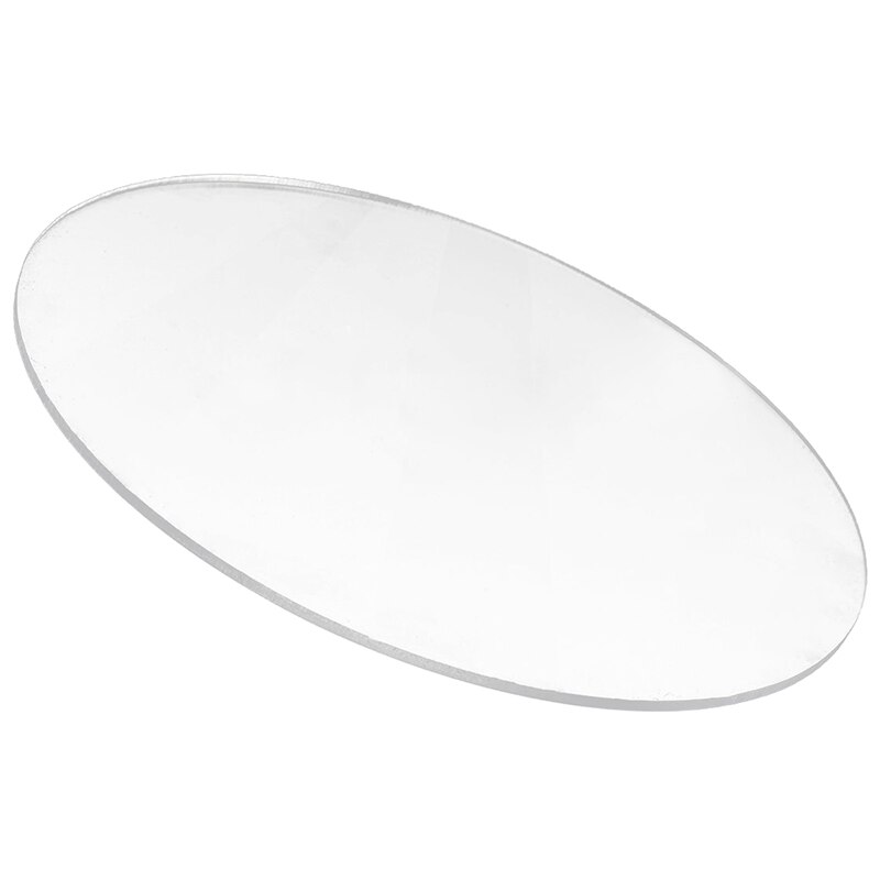 Trasparente m di spessore Specchio Acrilico rotondo Disco Diámetro:200 millimetri