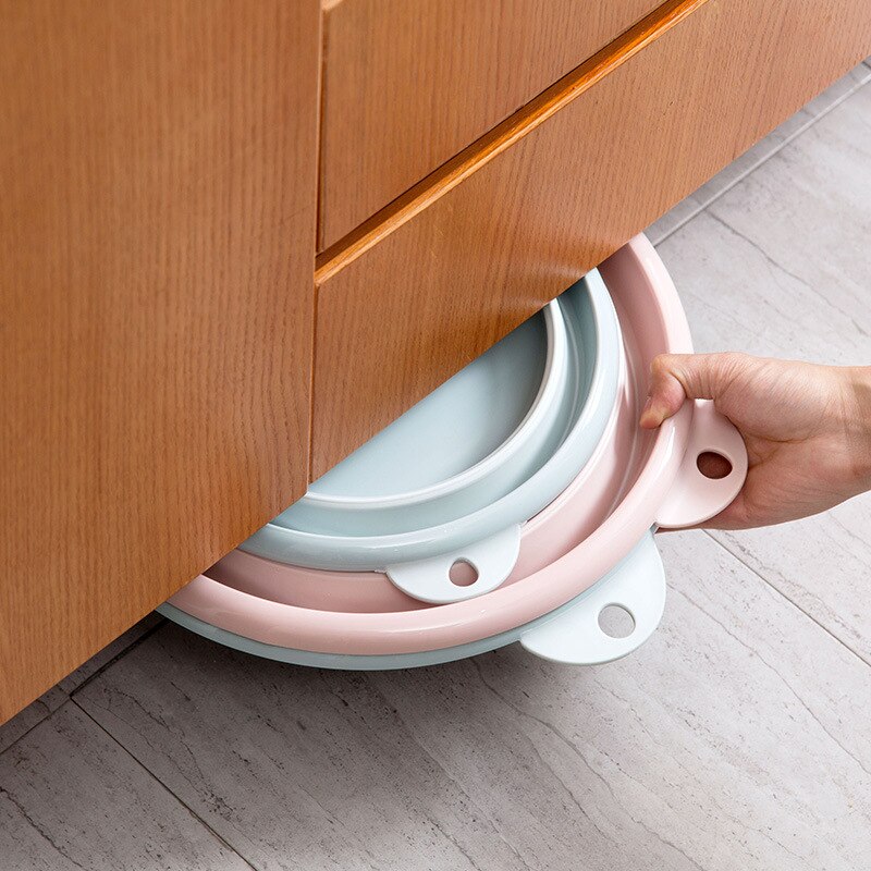Portable Folding Bucket Foldable Basin Tourism Outdoor Folding Bucket Fishing Camping Car Wash Bucket Outdoor Camping
