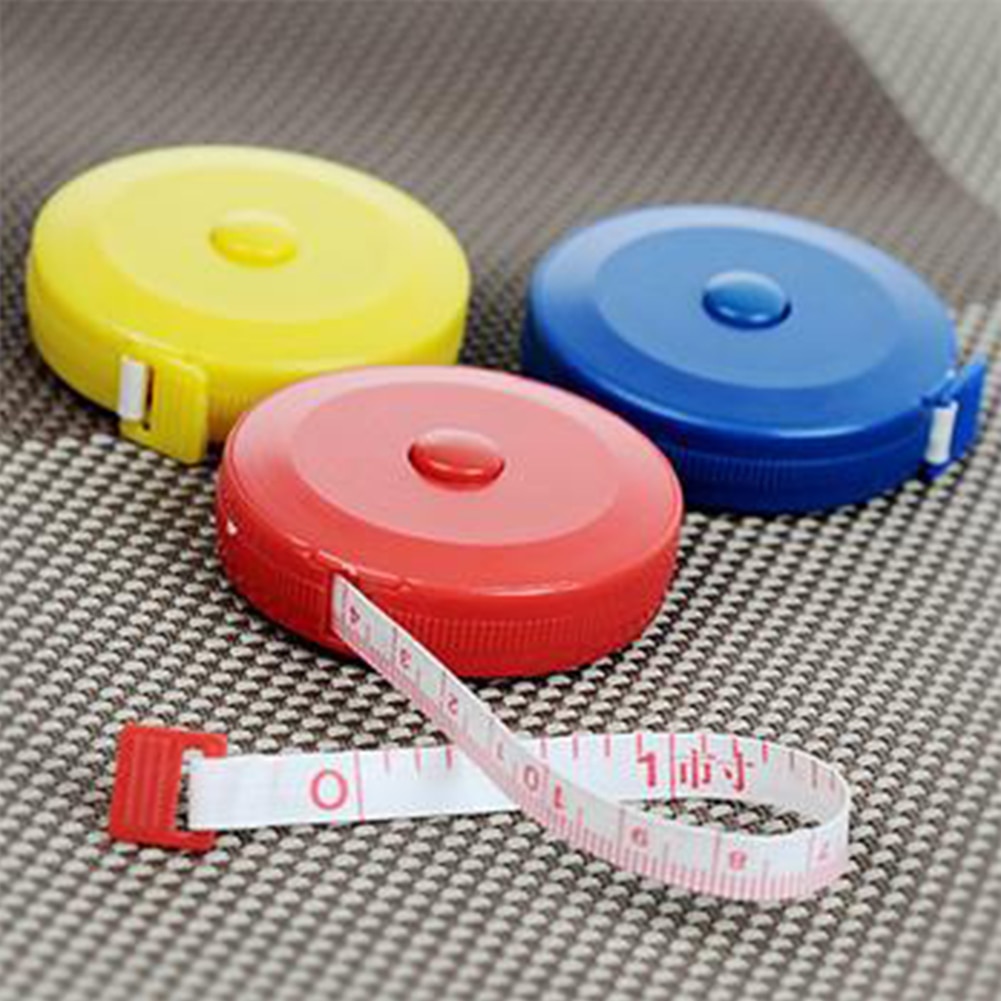 1PC Tailoring Meter Ruler Tape Measure Sewing Cloth Dieting Tailor 1.5 Meter Tailor Seamstress Flexible Sewing Cloth Messure