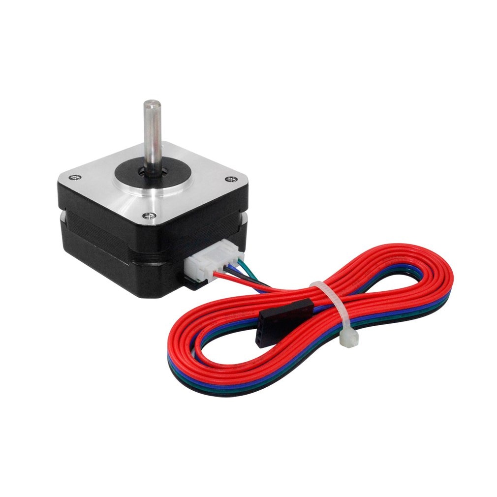 17 hs4023 para o motor da impressora 3d do motor 0.7a 12v 14n. cm do nema 17 22mm 42 da extrusora 4-lead do ti-tan para as peças da impressora 3d