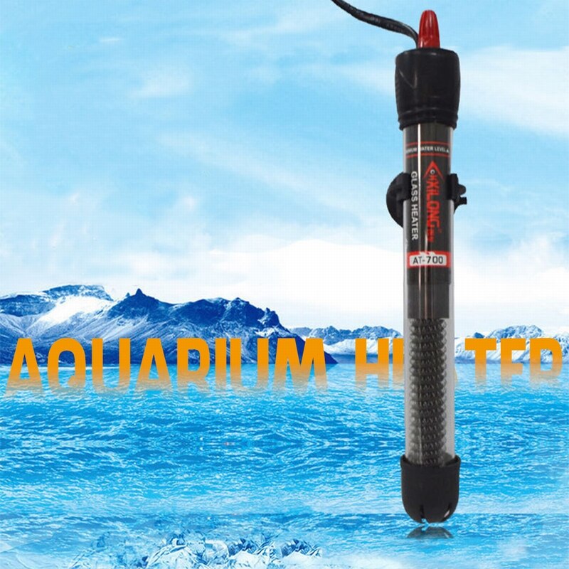 25W/50W/100W /200W/300W Aquarium Submersible Fish Tank Automatic Water Heater EU Plug Constant Temperature Heating Rod EU Plug