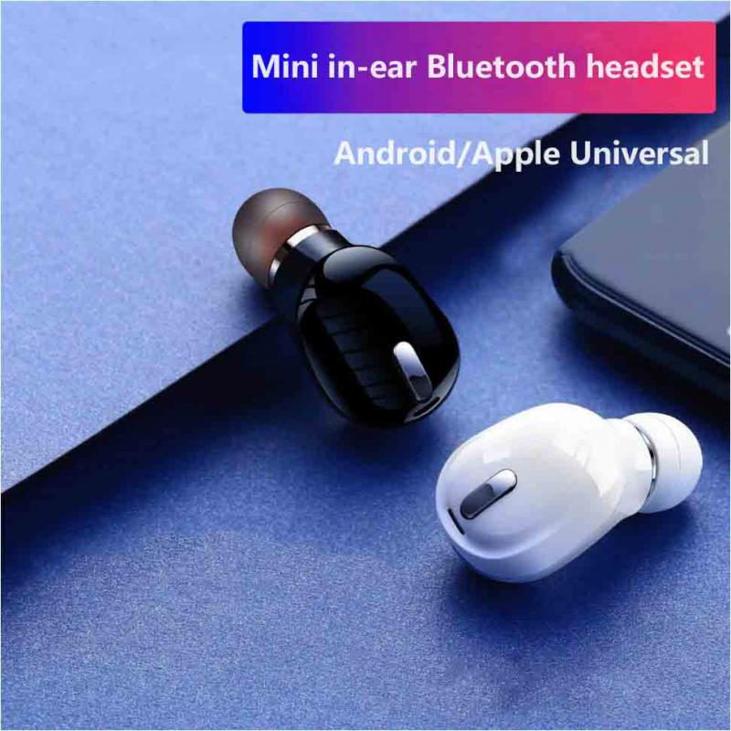 5,0 drahtlose headphons Mini in-Ohr HiFi kabellos Headset Mit Mic Sport Ohrhörer Freihändiger Stereo Klang Kopfhörer Für Alle handys