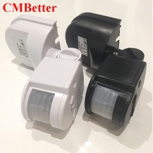 CMBetter LED Motion Sensor 12v 24v Automatische Infrarood PIR Infrarood Detector 180 Graden Roterende Timer Switch Motion Sensor HH