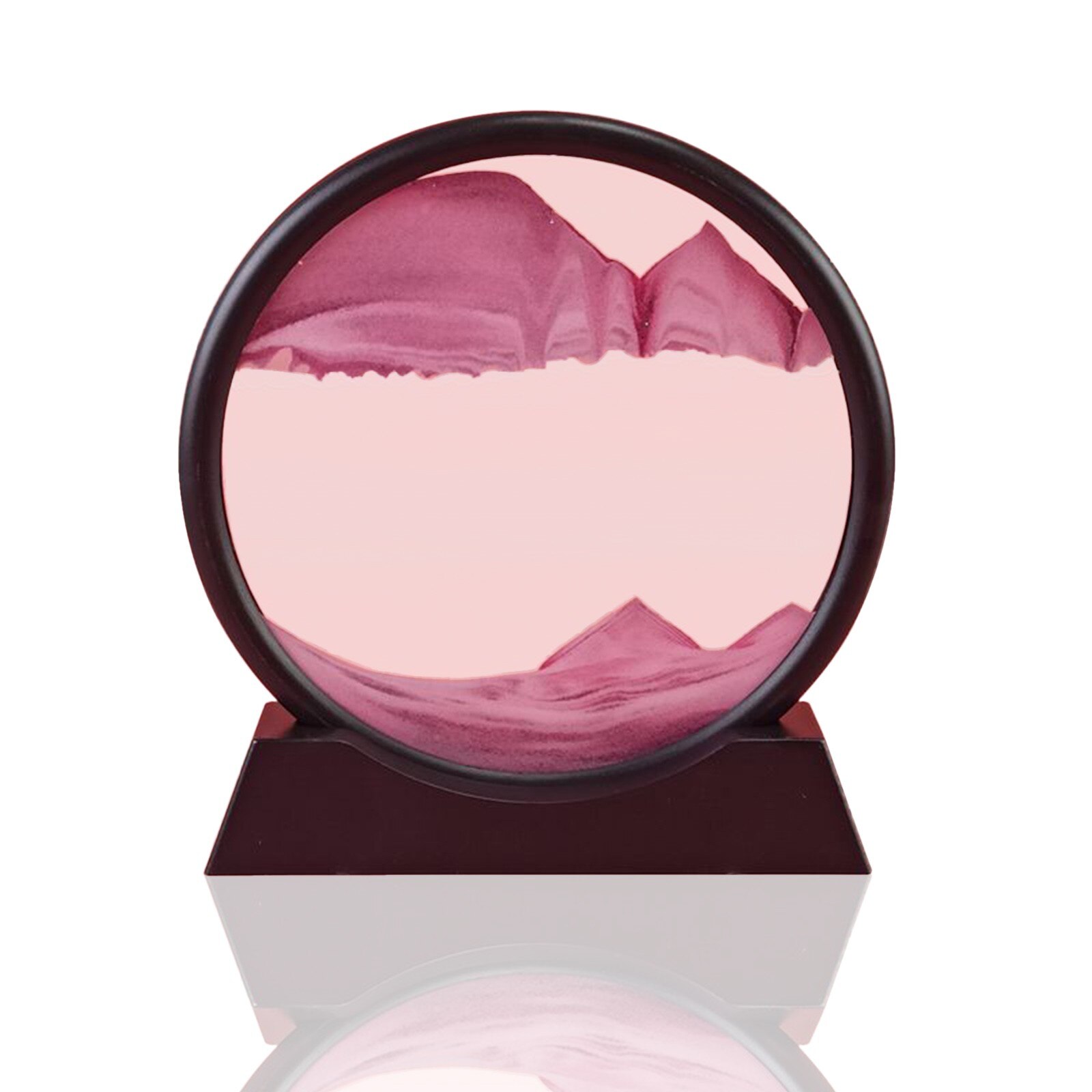 4 #100Ml Zandloper Bewegende Zand Art Liquid Vloeiende Zand Art Landschap Zand Foto Desktop Frame Decoratie Quicksand Schilderen: F