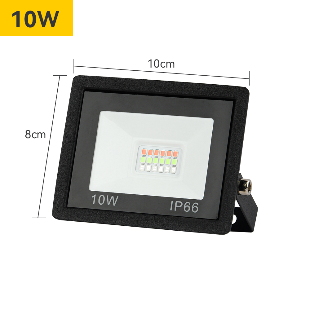 RGB Proiettore portato Riflettore Illuminazione Esterna 220V 30W 50W 100W IP66 Impermeabile Esterno RGB Faretto Lampade Illuminazione Paesaggio: Blu