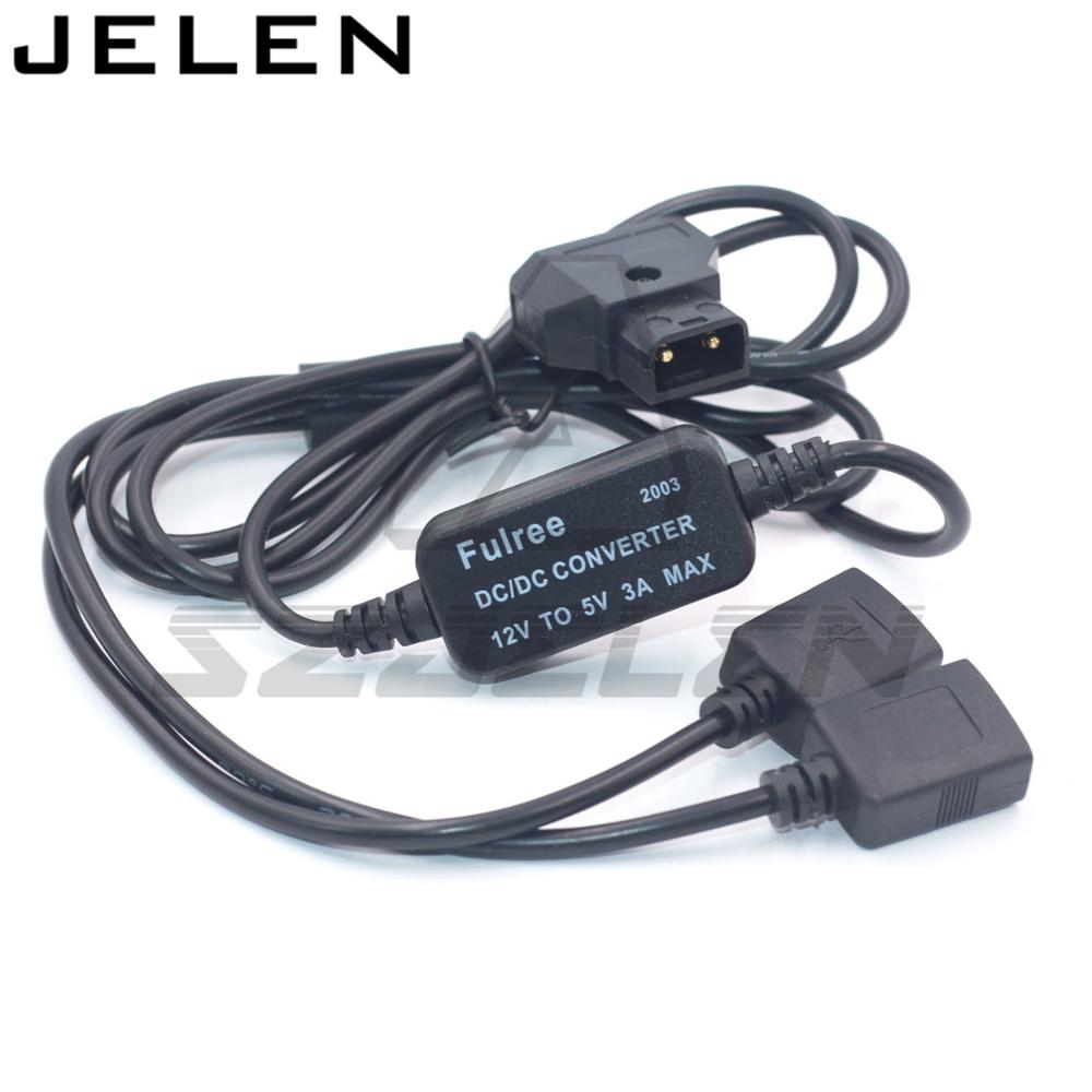 D-Tap naar USB Power Tap 14.8 V D-tap naar 5 V 2A USB DC Power Adapter telefoon Oplader