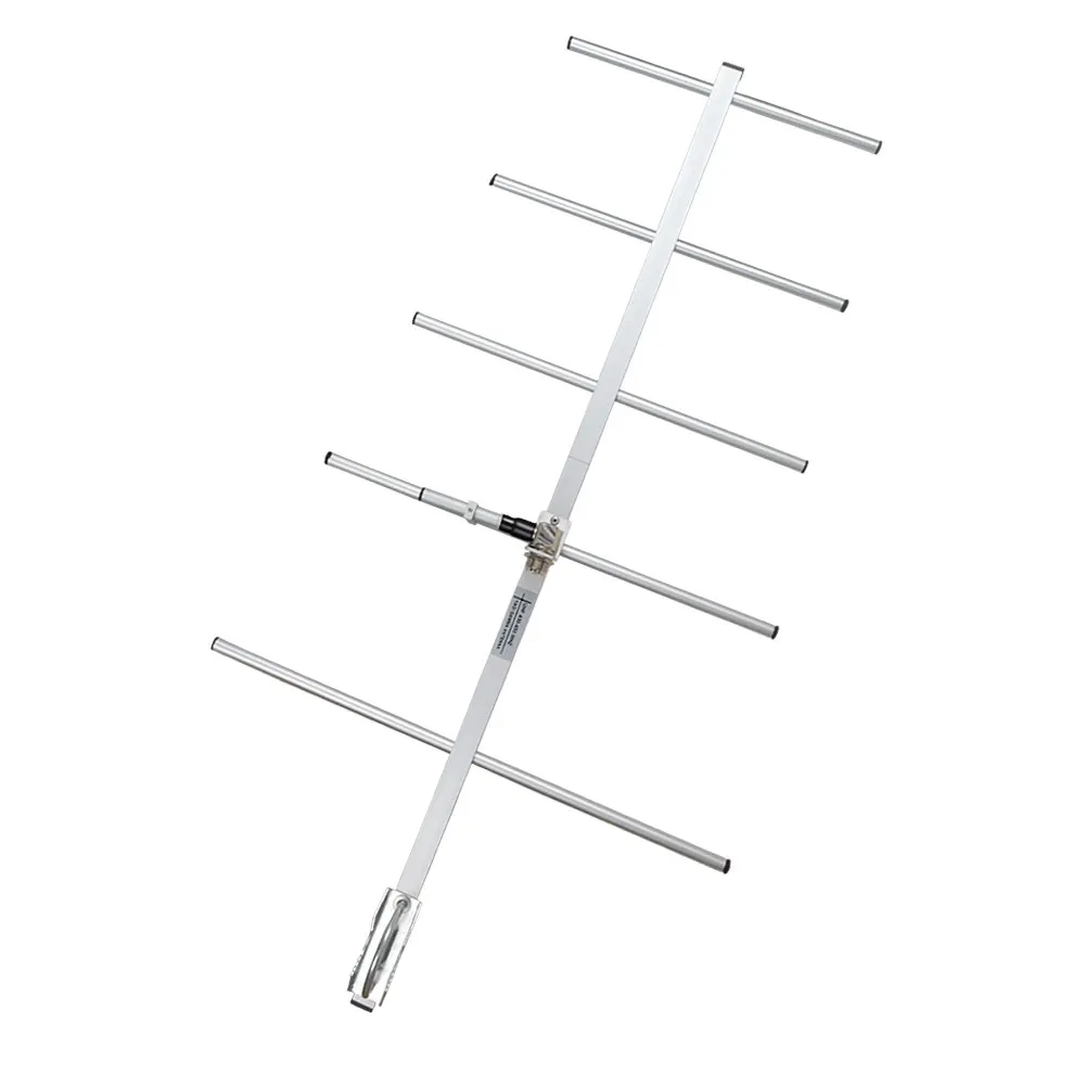 YAGI Gamma Antenna 5 / 3 Elements UHF 70cm 430-450Mhz Amateur Tunable SO239 Mobile Radio Repeater Base Station Foldable Antennas