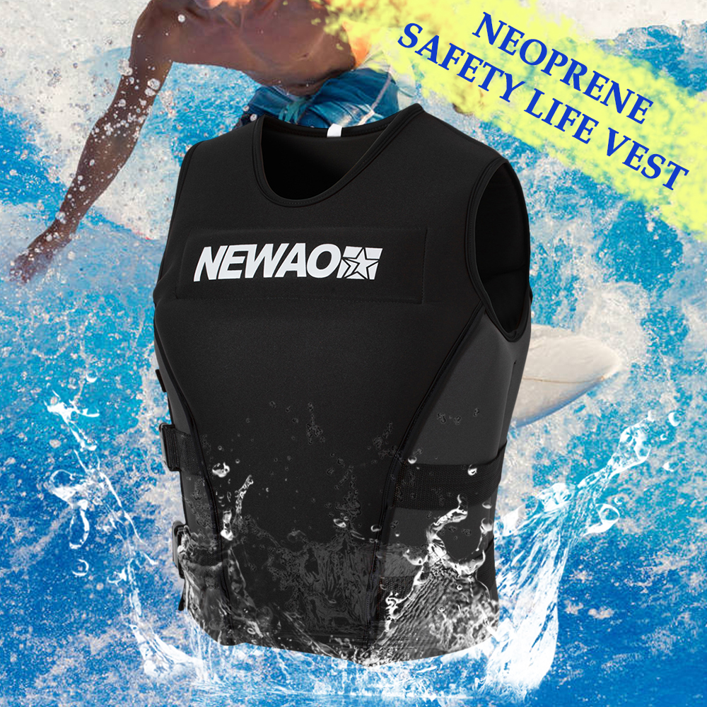 Adults Life Jacket Neoprene Safety Life Vest Water Sports Ski Wakeboard Swimming Life Jackets Zwemvest Kinderen Puddle Jumper