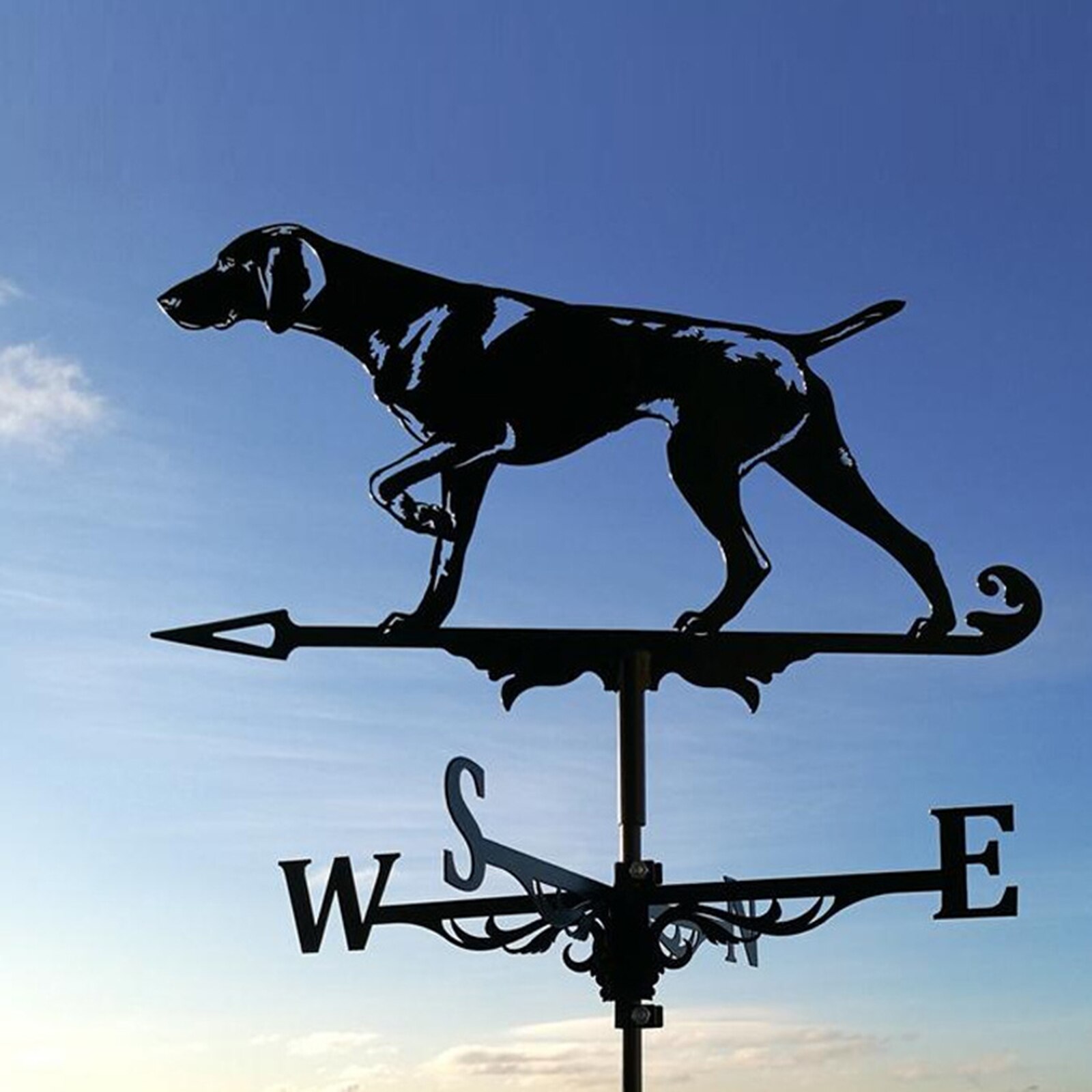Weather Vane Owl Dog USA Marine Emblem Weathervane Ornament for Garden Mount Yard Decor