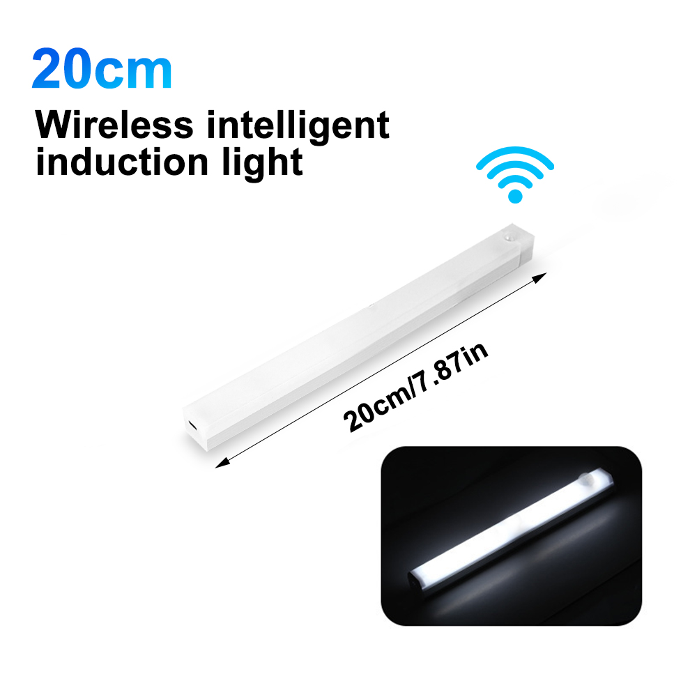 Auto Innen Licht Streifen Bar Lampe für Lieferwagen Bus Wohnwagen Typ-C Ladung LED Gepäck Fach Licht Drahtlose Bewegung Sensor Licht: Tiefe Blau