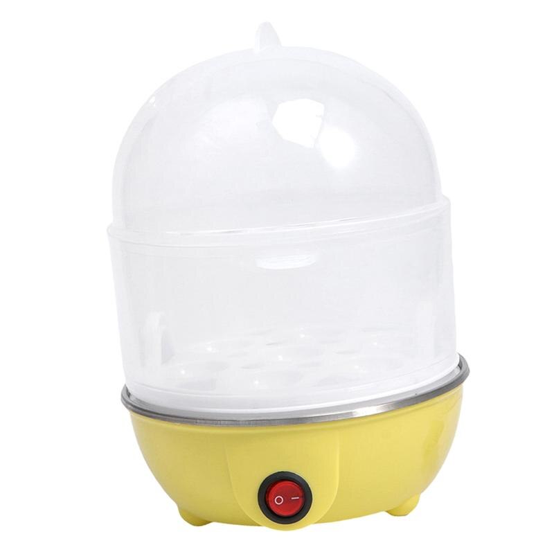 1pc Double Layers Egg Steamer Multi-purpose Mini Egg Steamer Automatic Power off Egg Boiling Machine