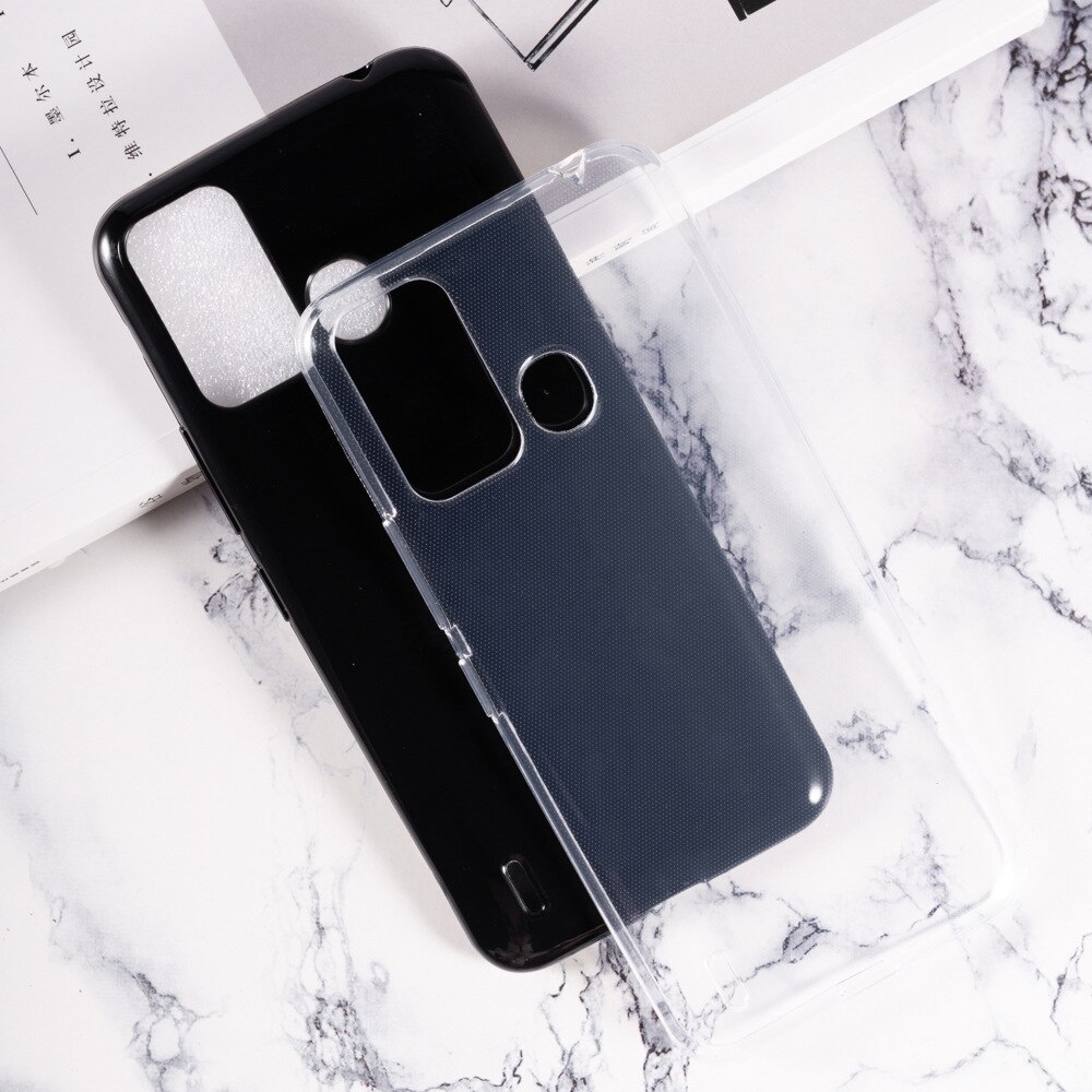 For Itel Vision 1 Pro Vision1 1Pro Vision1Pro Back Ring Holder Bracket Phone Case Smartphone TPU Soft Silicone Cover