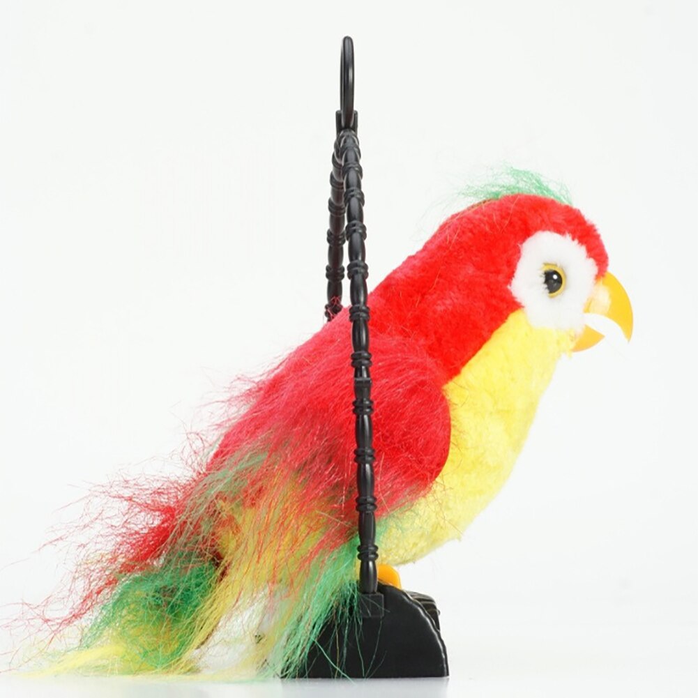 Electric Parrot Sound Recording Imitate Talking Funny Simulation Prank Party Kids Toy Home Decor Repeat Voice Birthday