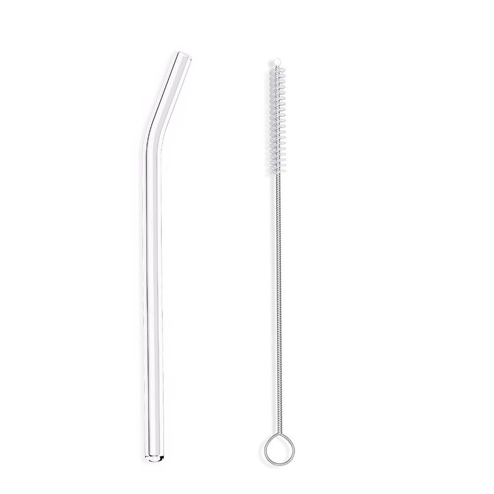 Chakwan 8 st glas sugrör 200mm*8mm återanvändbara ... – Grandado