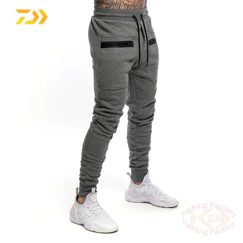 Mannen Herfst Winter Daiwa Joggingbroek Fitness Heren Kleding Broek Sport Vissen Kleding Casual Vissen Broek Broek Mannen