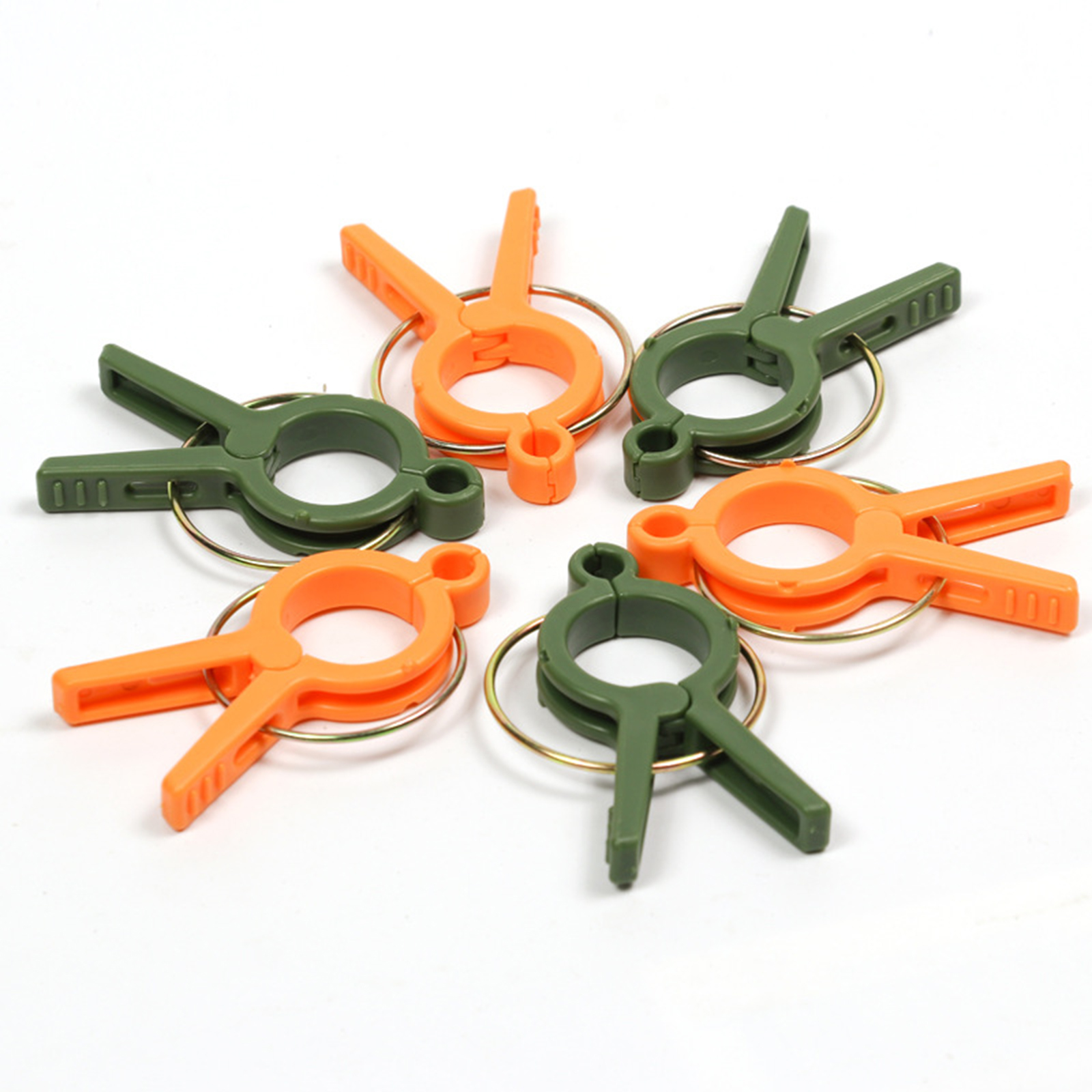 Clips de support en plastique pour plantes de jardin, sécurise les plantes pour éviter l'emmêlement des plantes rapidement et facilement