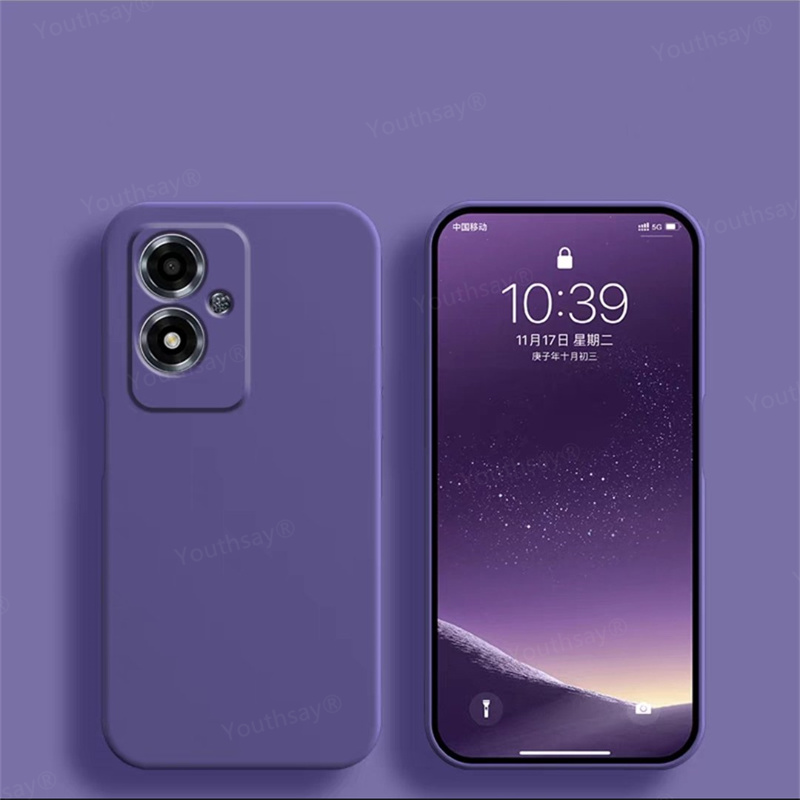 Hoesje voor oppo  a79 5g cover voor oppo  a79 , originele vloeibare siliconen zachte tpu telefoonbumper voor oppo  a79
