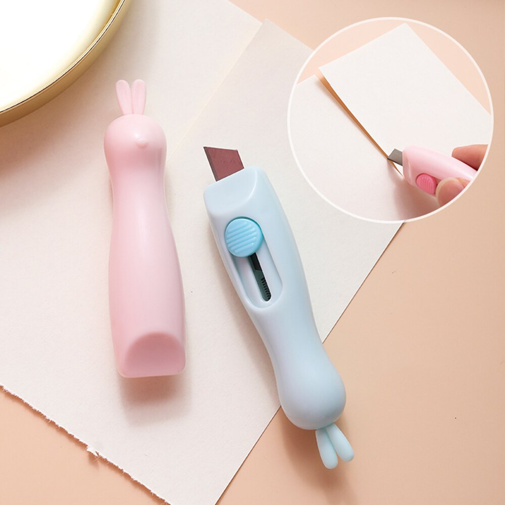 Paper Razer Blade Cute Rabbit Cloud Portable Utility Knife Paper Cut... – Grandado