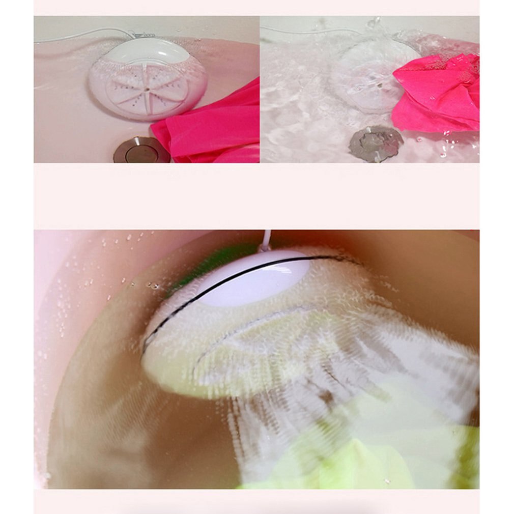 Mini Washing Machine Portable Personal Rotating Turbine Washer Clothes Washing Machine For Home Business Trip