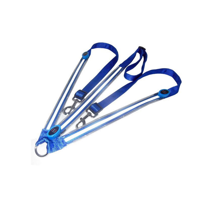 LED Équitation Ceinture En Nylon Imperméable Cheval Ceinture Thoracique Visible de Nuit Plastron Équitation Éclairage Équipement Équestre: Bleu