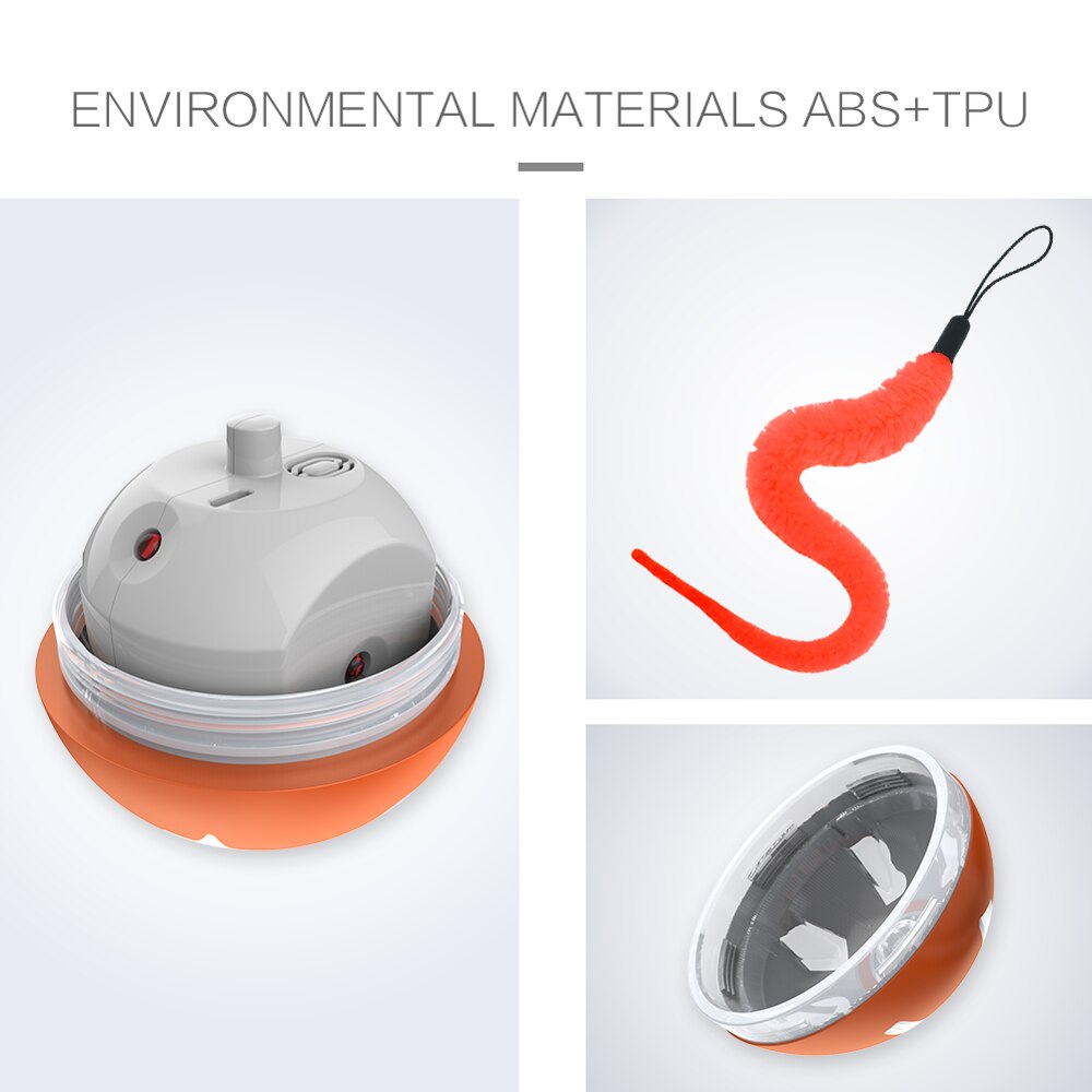 Huisdier Elektrische Kat Rollende Bal Speelgoed Usb Led Bal Kat Speelgoed Intelligentie Springen Bal Hond Speelgoed Interactieve Automatische Juguete Gato